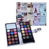 Julystar 3 Dimensional Makeup Kit 18+15 Color Eye Shadow kit For Women And For Girls 30g ZSH-205