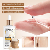 BIOAQUA Rice Serum natural moisturizing anti aging skin care face serum 100ml BQY11428