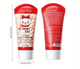 Sadoer Sweet Cat Peach Hand Cream Moisturizing And Anti-Cracking Deep Nourish Hydrate Hand Care, For Girls And Women 60g SD08672