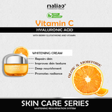 Maliao Makeup 5 Piece Organic Vitamin C Skin Care Set ( Sunscreen + Serum + Face Wash + Whitening Cream + Toner ) 330g