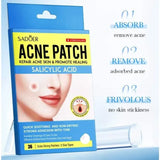 Sadoer Salicylic Acid Acne patch repair acne skin & promote healing Pimple Patch Invisible Pimple Patches for Clearer Skin SD09630