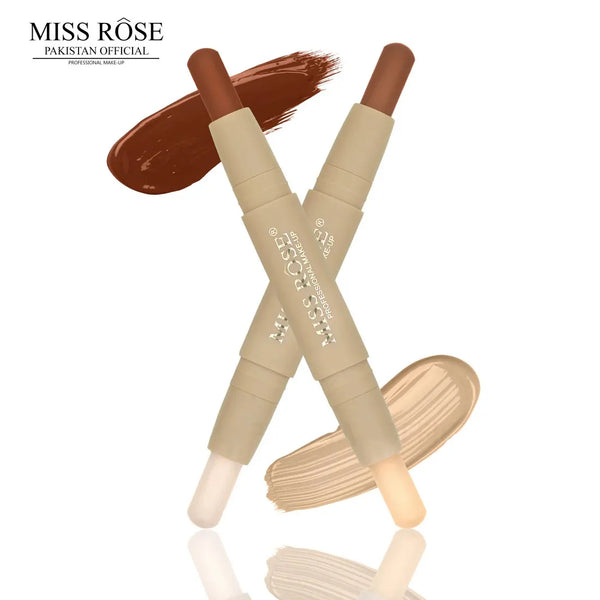 Miss Rose Makeup 2 in 1 Contour + Highlighter Stick