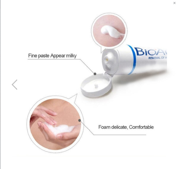 BIOAQUA - Facial Cleanser Acne Treatment Blackhead Remover Oil Whitening Shrink Pores Bioaqua Face Wash BQY00057