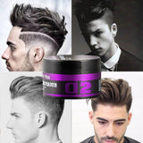 Wokali Wax Professional Styling System 02 , Hair Styling Wax For firm hold Sculpting 150g WKL135 Purple