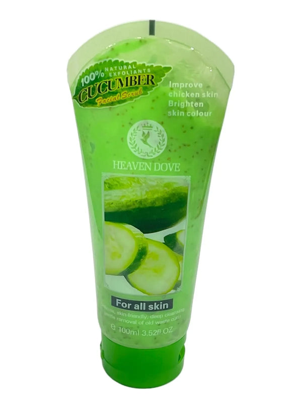 Heaven Dove Facial scrub Cucumber Improve Chicken skin brighten For all skin 100ml HD-1048C