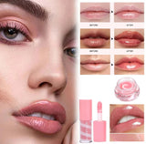 Miss Lara one Spiral Lip Gloss lip Balm Set For Moisturizing Long Lasting Color Enhancing And Elegant Lip Makeup