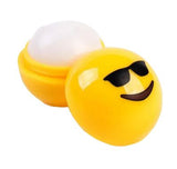 Miss Beauty New Yellow Cute Smiley Lip Balms emoji Fruity Flavor