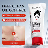 SADOER Best Skin Mild Cleansing Moisturizer Facial Wash Niacinamide Kojic Acid Whitening Oily Skin Control Face Cleanser SD10445