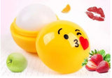 Miss Beauty New Yellow Cute Smiley Lip Balms emoji Fruity Flavor