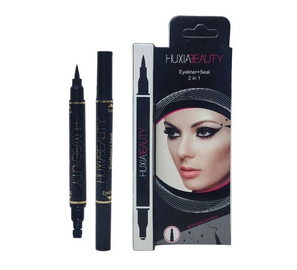Miss Beauty  New Huxia Beauty 2 in 1 Eyeliner +Seal WaterProof 2g H612