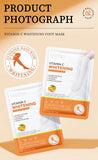 SADOER Pack OF 2 Vitamin C Whitening Moisturizing Repair Nourishing Korean Hand & Foot Mask (SD91396 SD91389)