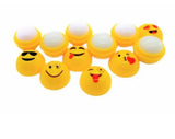 Miss Beauty New Yellow Cute Smiley Lip Balms emoji Fruity Flavor