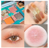 Biya 9 Colors Makeup Fashion Eyeshadow Primer Colors Waterproof Glitter Nude Eye Pigment Matte Shimmer Shimmer Eyeshadow Powder