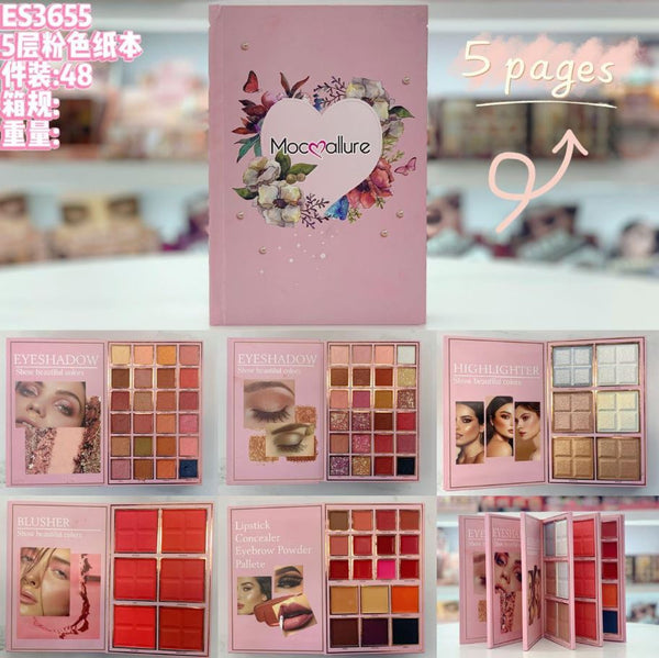 Mocmallure 5 In 1 Book Palette All in 1