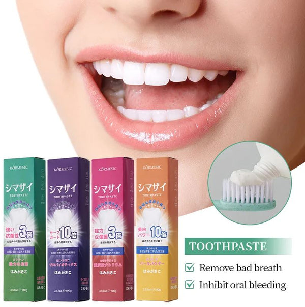 KORMESIC Natural Whitening Organic Pearl Whitening Toothpaste 100g