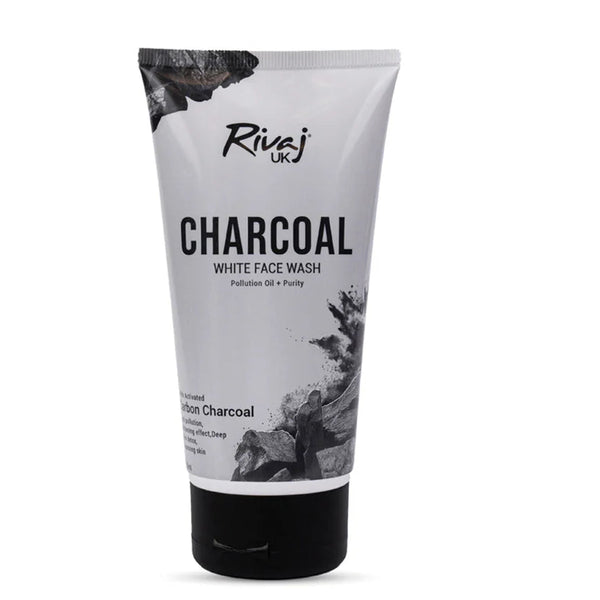 Rivaj UK Charcoal White Face Wash 100ml