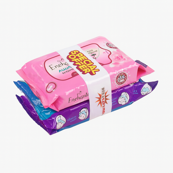 New Makeup Remover Cotton Wipe (3 Pcs Set)