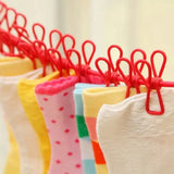 12 Clips Elastic Laundry Rope, Portable Multifunctional Drying Clips Windproof Stretch Drying Rack