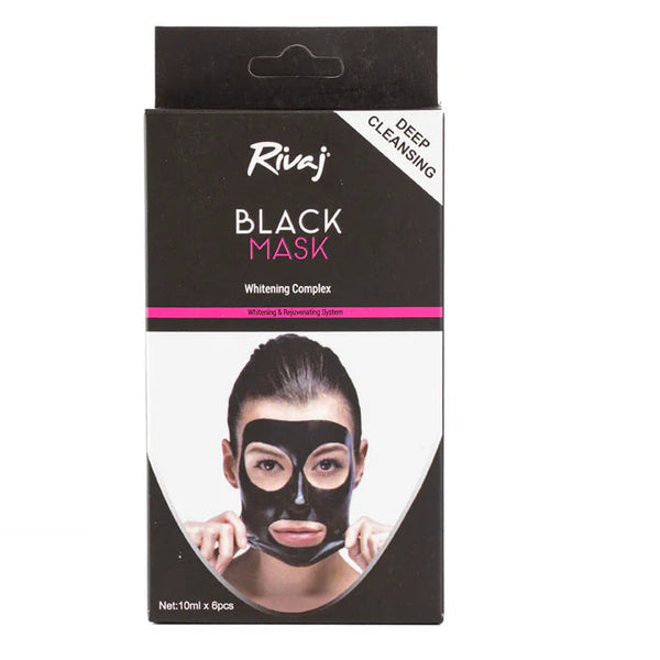 Rivaj UK Deep Cleansing Black Mask 1*6pcs