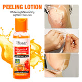 Disaar Vitamin C Peeling Lotion Dead Skin Body Skin Care Remove Exfoliate Whitening 100ml