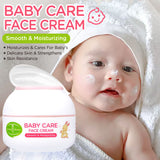 Aichun Beauty Natural Baby Moisturizing Facial Cream Coconut Oil Dry Skin Moisturizing Smoothing Mild Cream Baby's Skin Care Face Cream