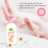 Aichun Beauty Natural Baby Shampoo And Body Wash 2 In 1 Moisturizing Gently Baby Body Care Cleaning Wash Nourishing 300ml