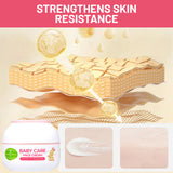 Aichun Beauty Natural Baby Moisturizing Facial Cream Coconut Oil Dry Skin Moisturizing Smoothing Mild Cream Baby's Skin Care Face Cream