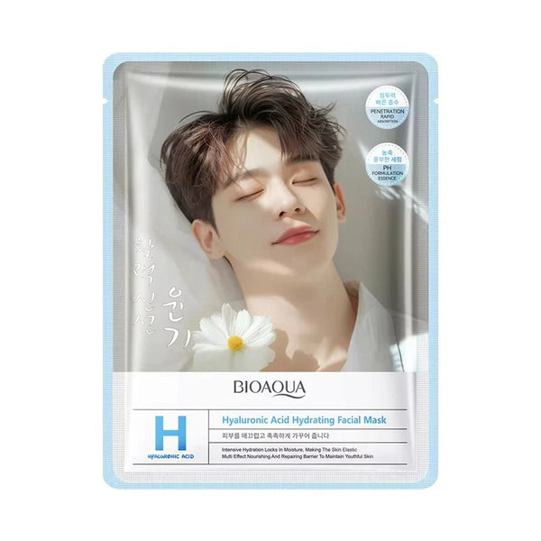 BIOAQUA Korean Hyaluronic Acid Hydrating Facial Sheet Mask 25g BQY47908