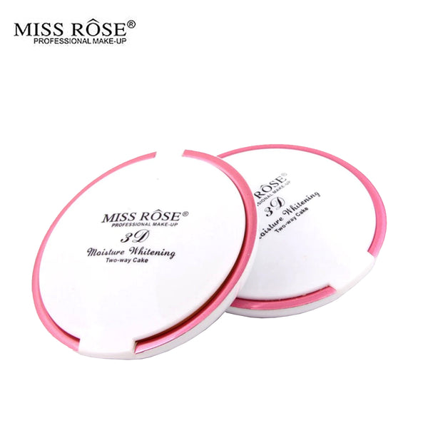 MISS ROSE 3D Contour Moisture Whiteing Two-way Pressed Powder Cake 16g