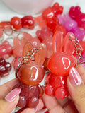 1 PC BUNNY Keychain  Lipgloss