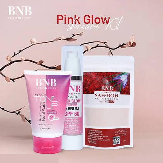 BNB Skin Care Pink Glow Kit