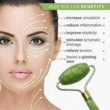 1 Piece Gua Sha Facial Tools & Jade Roller Skin Care, Reduce Puffiness and Improve Wrinkles, Guasha Tool for Face