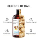 JOMTAM Ginger Herbal Shampoo Anti-Hair Loss Itching Dandruff Oil-Refreshing Control 400ml JMT57980