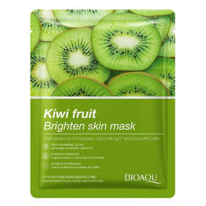 BIOAQUA 1 Piece  Kiwi Fruit Brighten Skin Face Sheet Mask