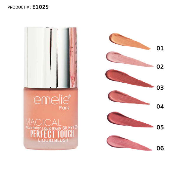 Emelie Perfect Touch Liquid Blush – 🌸 Dewy Glow in Every Drop