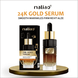 Maliao 24K Gold Serum for Smoothing Wrinkles & Revitalizing Skin (30 ml)