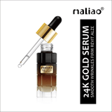 Maliao 24K Gold Serum for Smoothing Wrinkles & Revitalizing Skin (30 ml)