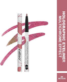 Maliao Holographic Eyeliner with Multichrome Effect | Long-Lasting & Smudge-Proof Shimmer Eyeliner for Bold Looks | Water-Resistant Precision Eye Makeup