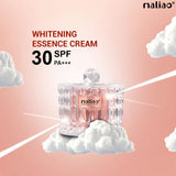 Maliao Whitening Essence Cream - Hyaluronic Acid & SPF 30 PA+++ for Radiant Skin