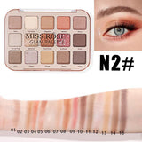 Miss Rose 15 Color Glam Eyeshadow Palette