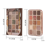 Miss Rose 15 Color Glam Eyeshadow Palette