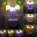 Miss Beauty Romantic Colorful Sensor LED Mushroom Night Light