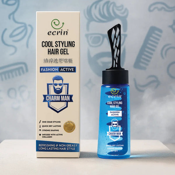 ECRIN COOL STYLING HAIR GEL WITH ACTIVE COLLAGEN - 280ml