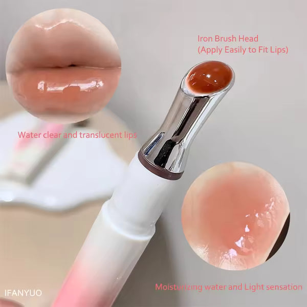 HudaMoji Fancy Honey Lip Gloss – Deep Nourishment & Long-Lasting Shine