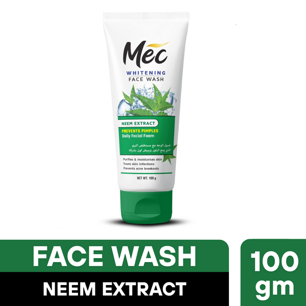 Mec Whitening Neem Extract Face Wash 100ml