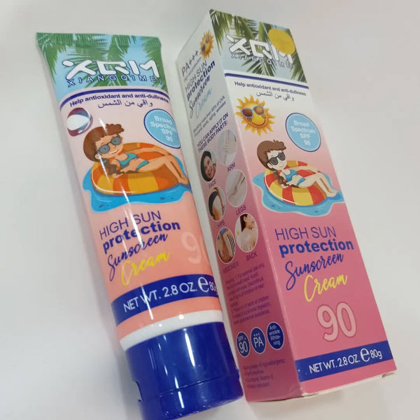 XQM High Sun Protection  Sunscreen  SPF 90+ 80ml