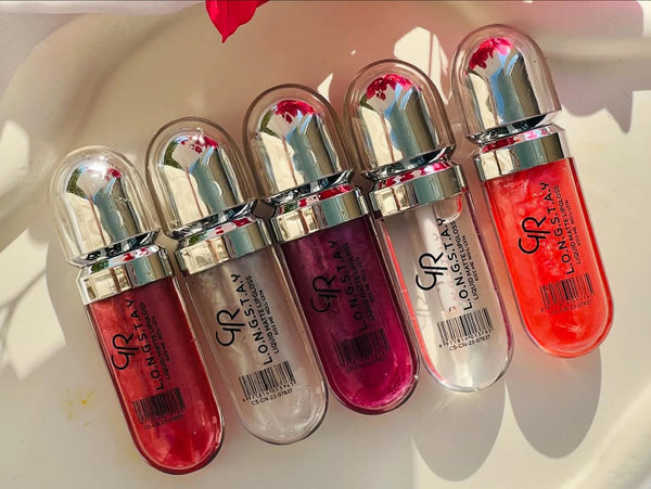 GR Longstay Shimmer Gloss Collection – 6 Shades Set