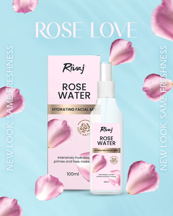 Rivaj Uk Rose Water Hydrating Facial Mist 100ml