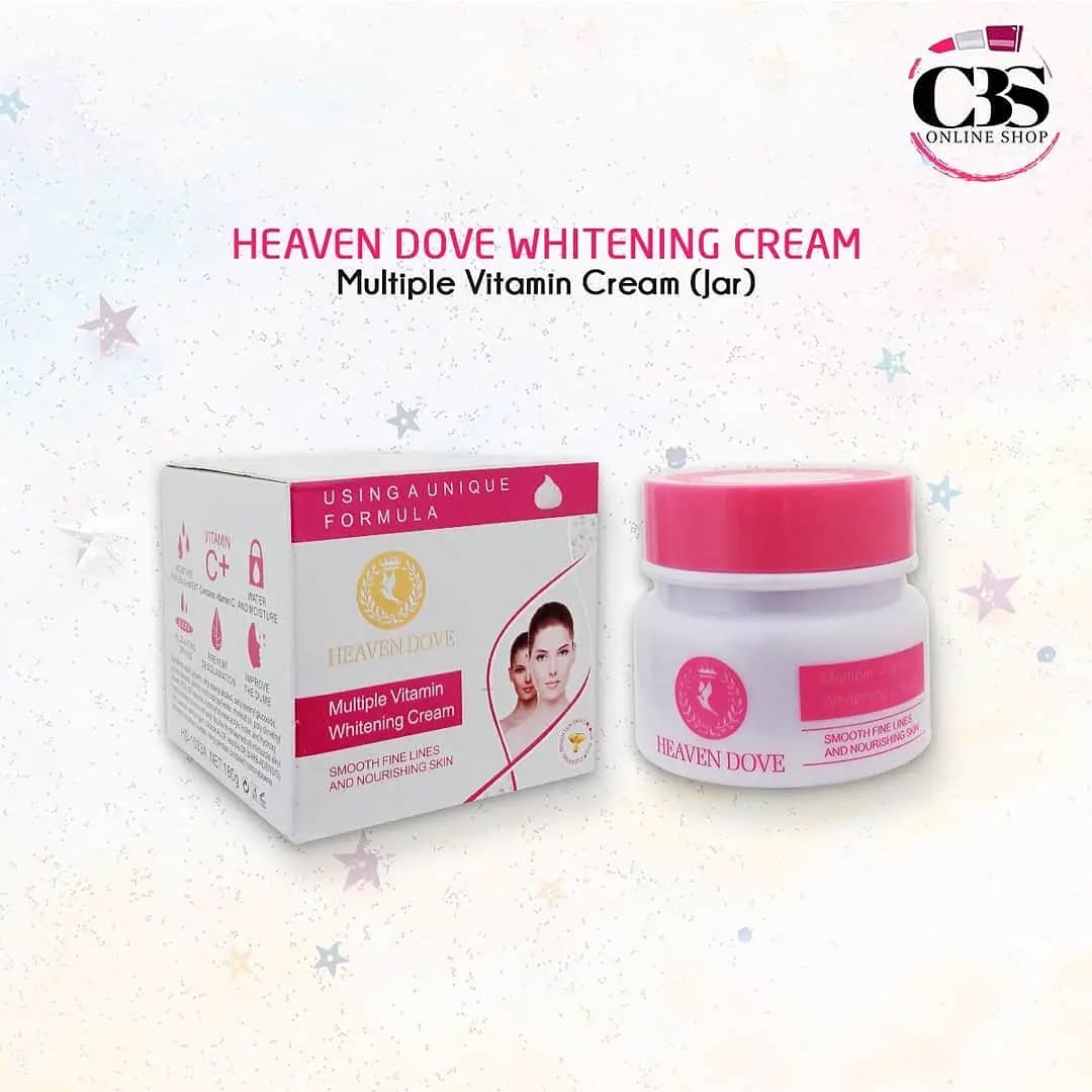 Heaven Dove Multiple Vitamin Glowing Cream 180g HD1033A – Miss Beauty