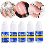 Super Strong Nail Glue For False Nail Tips, Acrylic Nails,Press On Nails,Fake Nails Art Decoration Lasting Adhesion